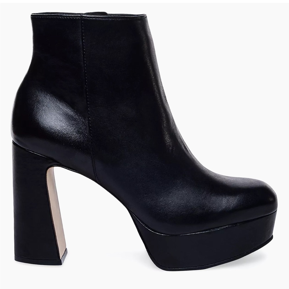 Bernardo Vera Leather Platform Booties